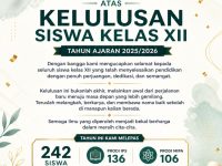 SMAN 1 Kroya Umumkan Kelulusan Siswa Kelas XII Tahun Ajaran 2025/2026